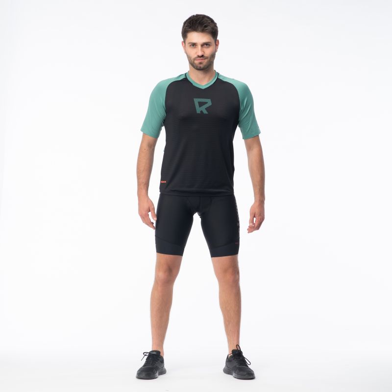 Radvik Yankee Mtb GTS cycling jersey fekete póló