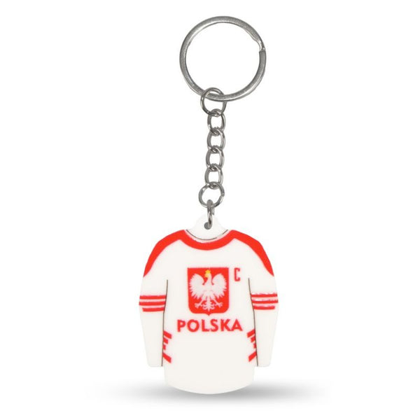Inny Poland hockey jersey keychain (Home) SREBBREKH-PL Póló