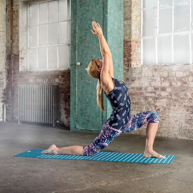 REEBOK FITNESS Yoga Mat kék edzőfelszerelés RAYG-11030GN