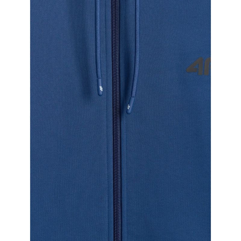 Men's zip-up hooded sweatshirt 4F