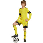 adidas Squadra 25 Long Sleeve Kids T-Shirt Yellow JJ0043 Egyéb