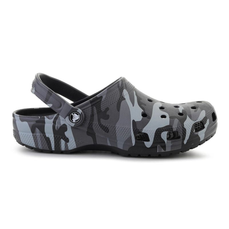 Crocs Classic Camouflage Clog Black/Slate Gray