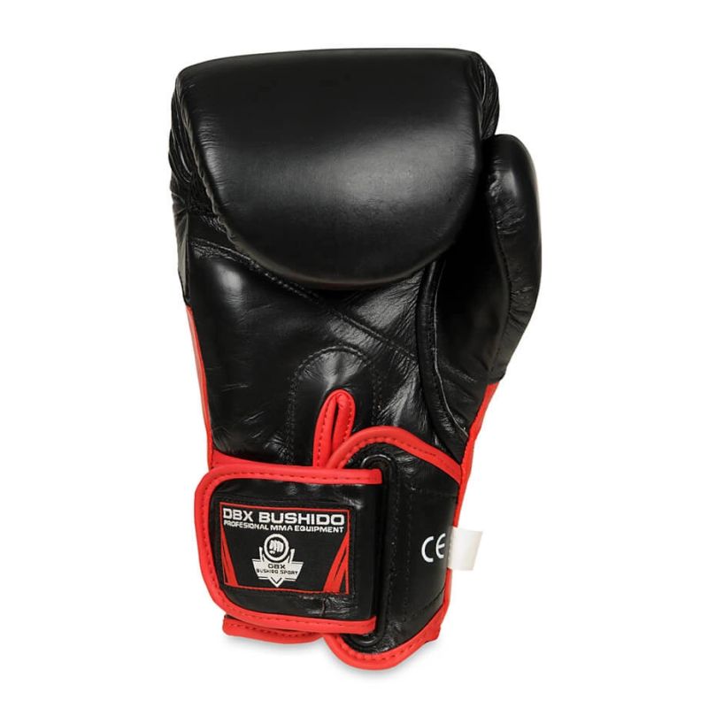 DBX Bushido 10oz Boxing Gloves - Blaze Red - Legacy Series piros kesztyű