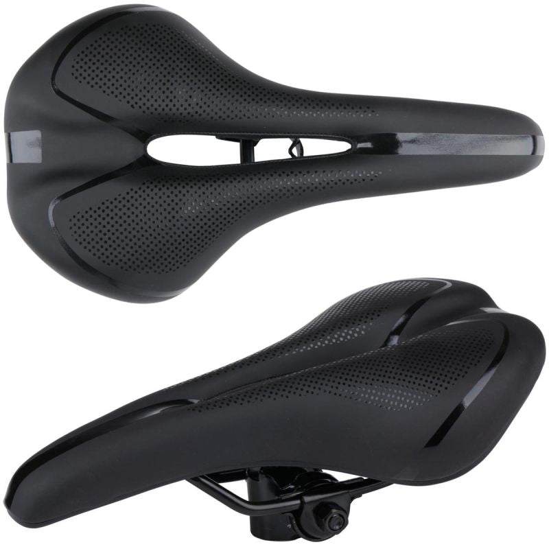 Dunlop MTB BICYCLE SADDLE 27x14.5CM fekete kiegészítő GSP-434667