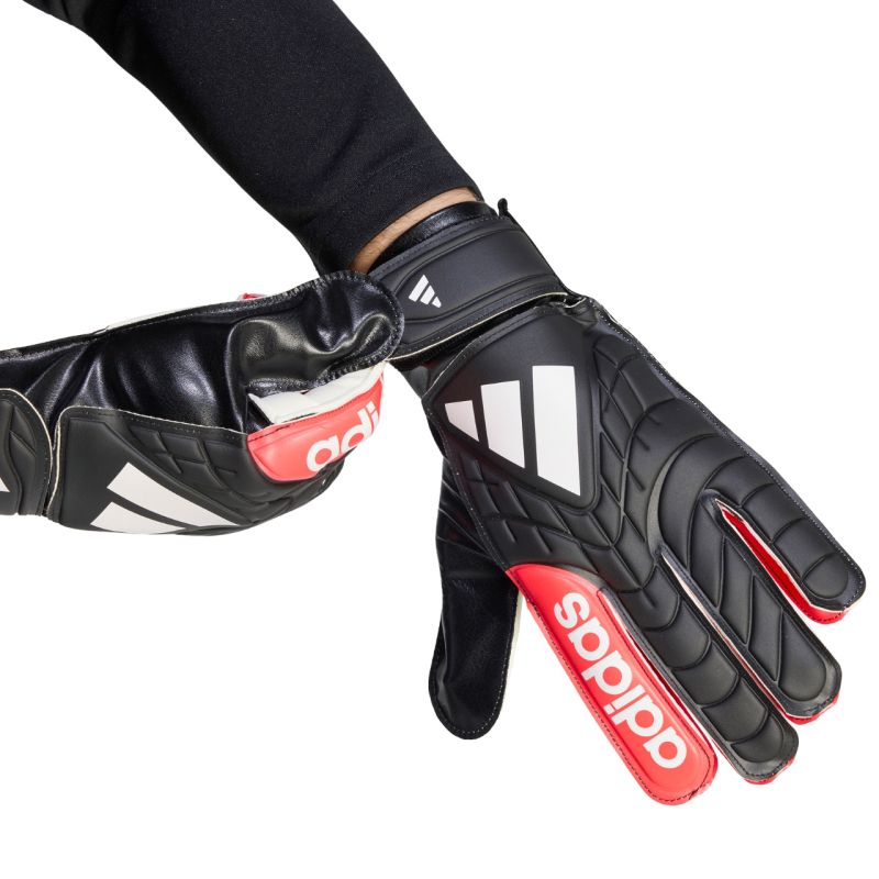 Adidas Copa Club Black and Red Goalkeeper Gloves piros kesztyű KA7805