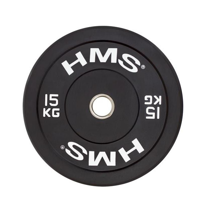 HMS BLACK BUMPER Olympic Plate 15 kg BBR15 fekete kiegészítő 17-61-017