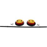 Pure 2 Improve Composite Folding Barbell 20kg 130cm fekete training equipment