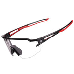 Rockbros 10173 Photochromic UV400 Cycling Glasses - Black and Red czarny || czerwony glasses, training equipment