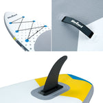Rebel ACTIVE inflatable SUP board white fehér futócipő RBA-4500-WH