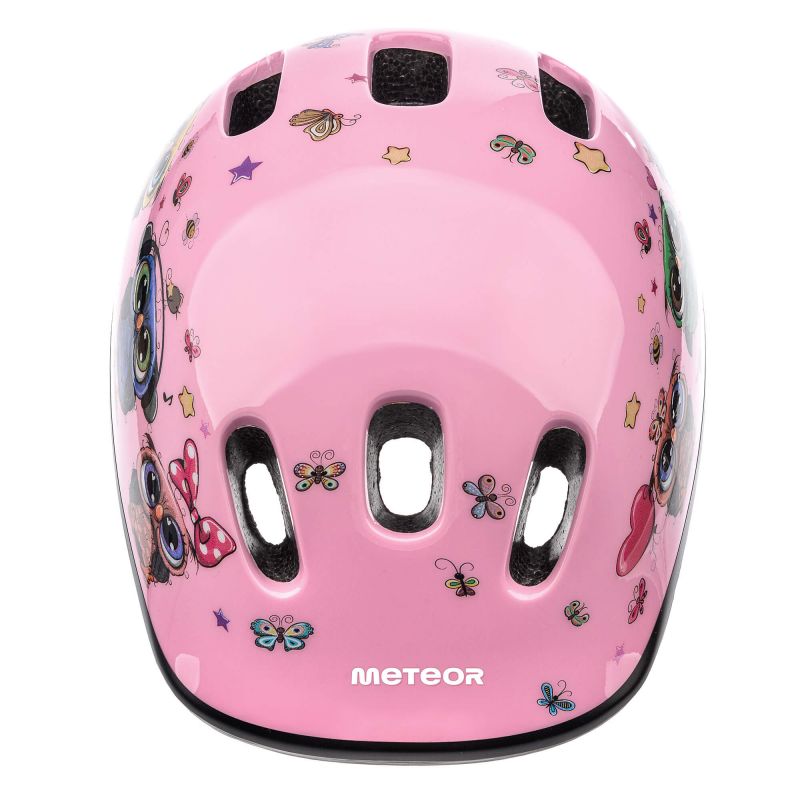 Meteor Children’s bicycle helmet KS06 little owl sisak 24808-24809
