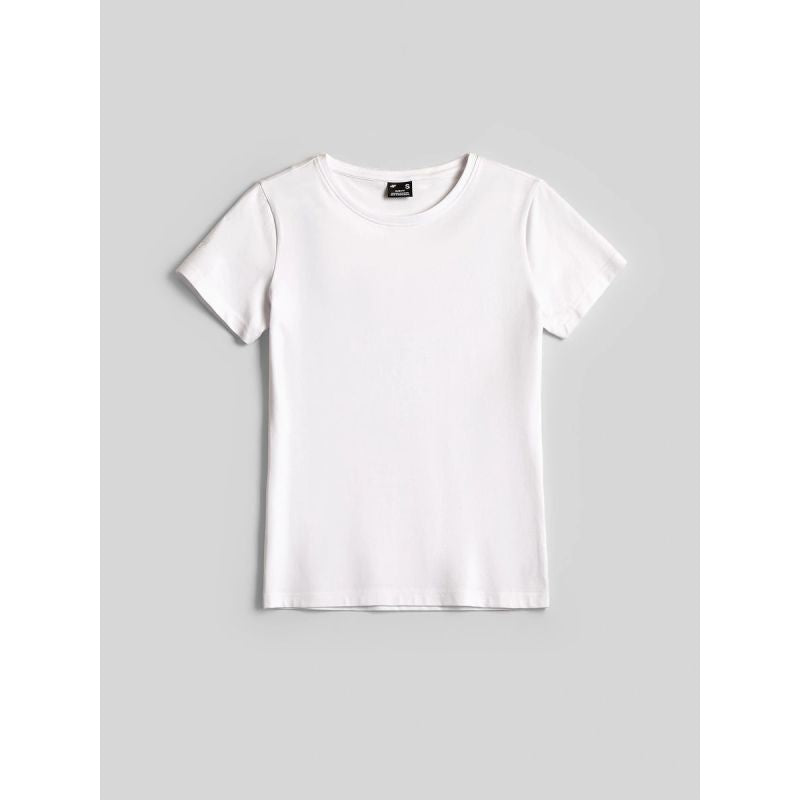 4F Women's slim plain T-shirt női póló 4FRMM00TTSHF3619-10S