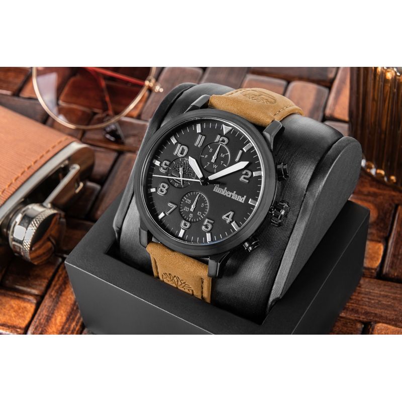 TIMBERLAND Driscoll Men's Watch TDWGF0040701 + BOX fekete watches