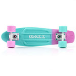 Meteor PLASTIC SKATEBOARD MATT pink and minth/minth and pink/ fehér skateboards