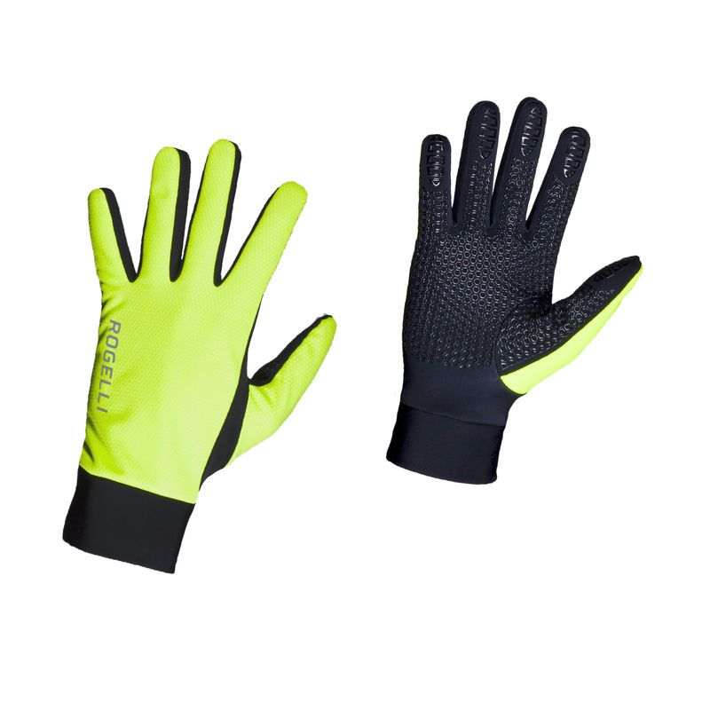 Rogelli Laval Gloves Fluor Black fekete kerékpáros ruha SI006.104.XL