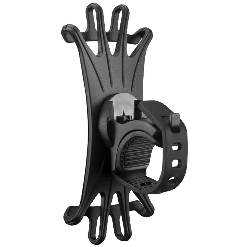 Rockbros LF436 Handlebar Clamp Phone Holder – Black czarny phones and accessories