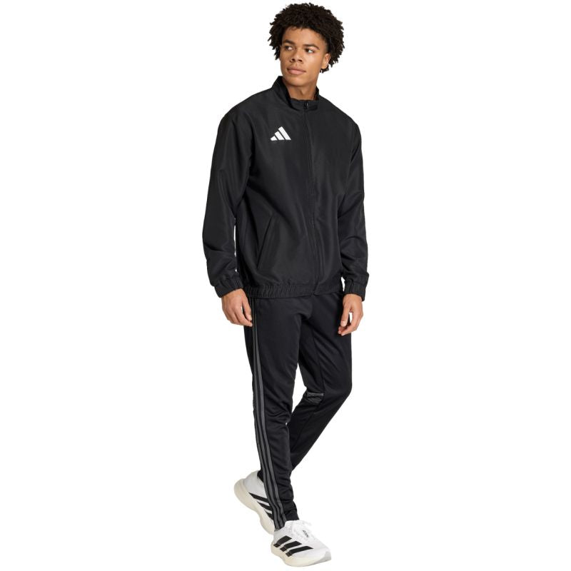 Adidas Men’s Entrada 26 Presentation Sweatshirt Black fekete férfi pulóver JZ6621