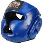 MASTERS FIGHT EQUIPMENT KSS-B-10 leather boxing helmet védőfelszerelés 02203-M