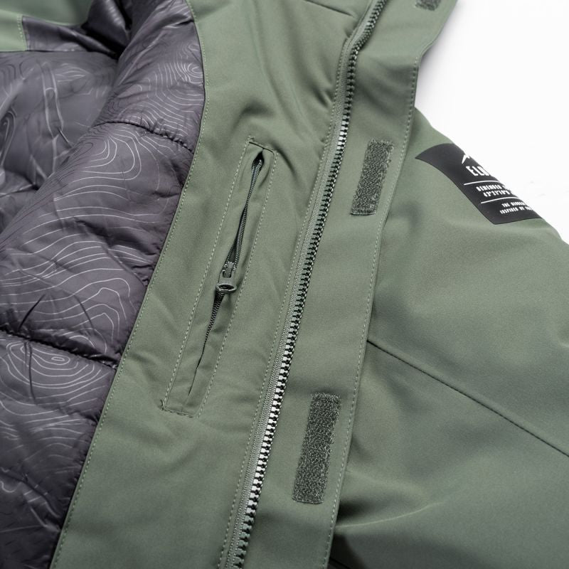 Elbrus Dilox insulated zöld dzseki
