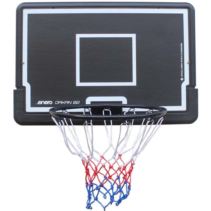 Enero BASKETBALL BACKBOARD WITH RIM 43CM ORKAN fekete boards