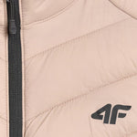 4F Women's vest F347 beige 83S bézs póló 4FWSS26TVJAF34783S