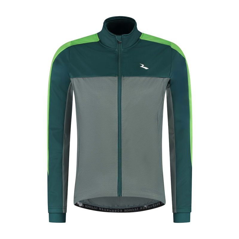 Rogelli FREEZE winter jacket 4XL zöld kötött sapka SIRC1100002.490.4XL