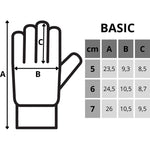 Enero Basic Goalkeeper Gloves Size fekete kesztyű