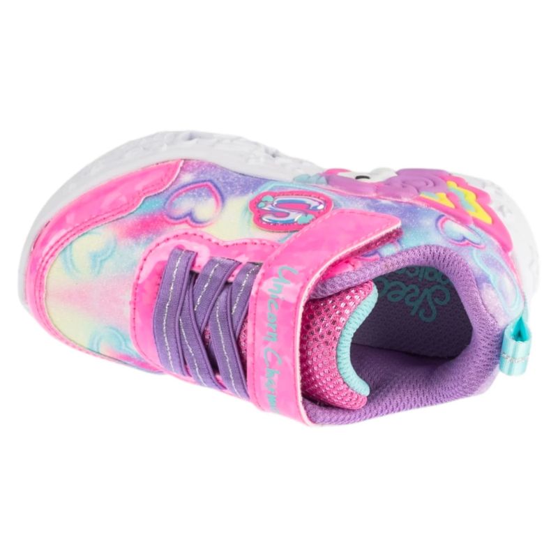 Skechers Unicorn Charmer – Lil Heart Sparkles Pink rózsaszín gyerek utcai cipő 303064N-PKMT