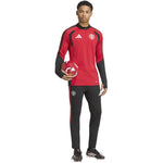 Adidas Manchester United Tiro 26 Training Top Junior sweatshirt kapucnis pulóver KC4884