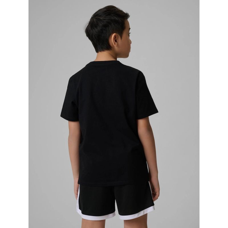 4F Boys' Plain Regular-Fit T-Shirt gyerek póló 4FJRMM00TTSHM3596-20S