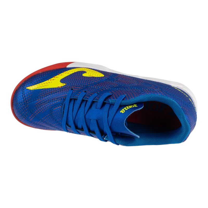Joma Evolution Jr 2605 IN Blue kék gyerek cipő EVJS2605IN