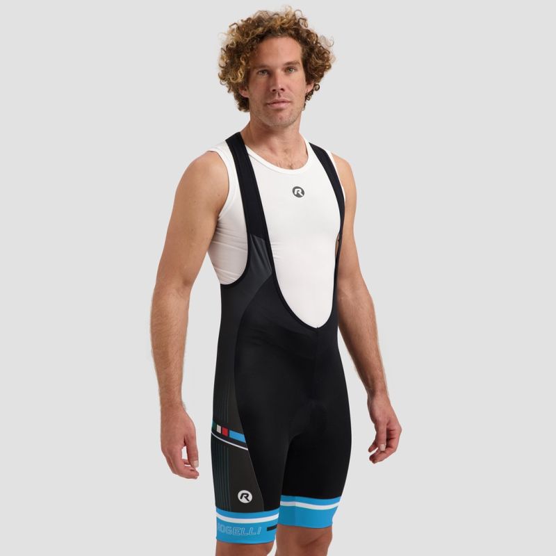Rogelli GARA MOSTRO II black- 5XL kék short