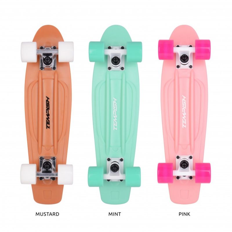 Tempish Buffy Nature Skateboard różowy skateboards