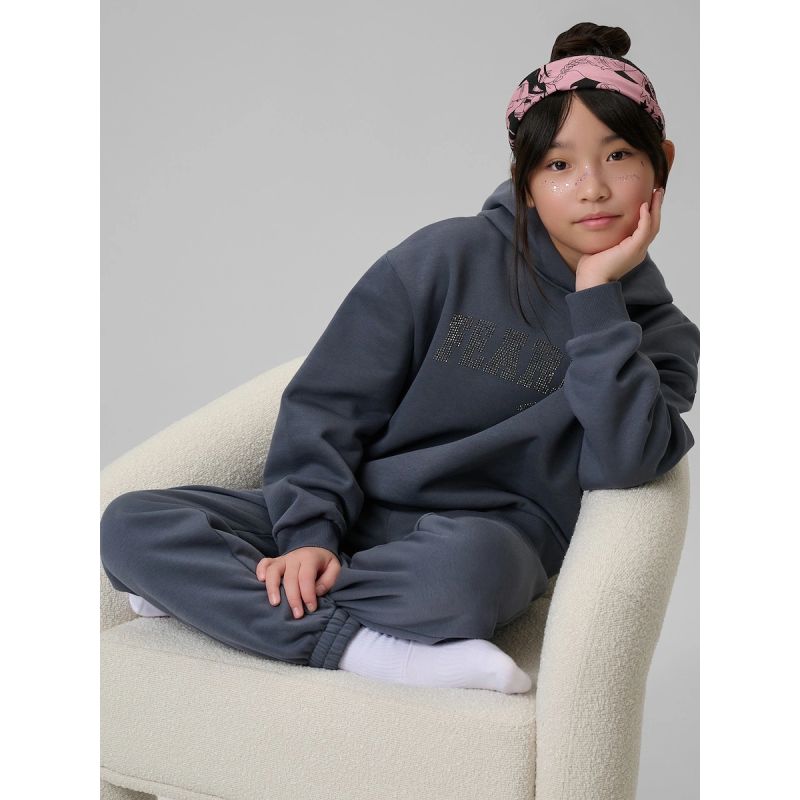 Girls' jogger sweatpants 4F