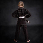 DBX Bushido BJJ Kimono / GI for Kids Black + FREE Belt - X-SERIES fekete kimonos, sachets, belts, bags