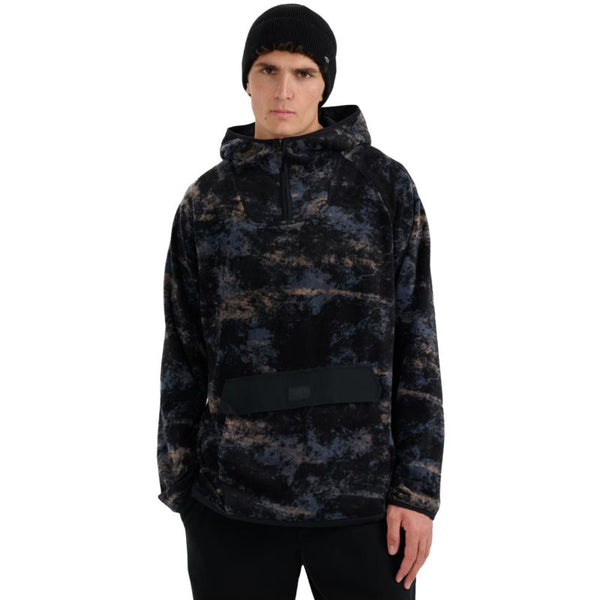 4f Men's fleece sweatshirt M427 multicolor allover 4FWAW25TFLEM427 90A Kiegészítő