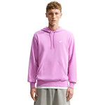 Nike Club FT PO Hoodie Men’s Sweatshirt, Pink rózsaszín férfi kapucnis pulóver FN3861503