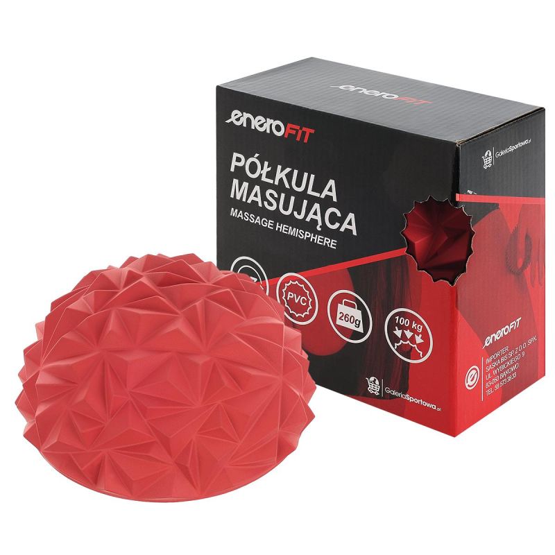 Enero Sensory Hemisphere For Massage Diamond Fit bordó training equipment