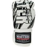 MASTERS FIGHT EQUIPMENT RPU-STYLE boxing gloves white fehér kesztyű 013110-05