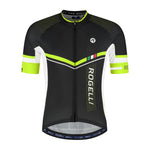 Rogelli Gara Mostro II T-shirt Black and Yellow 3XL sárga póló