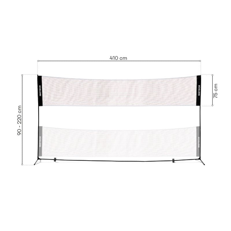 Meteor badminton net 5.1x2.2 uniw nets