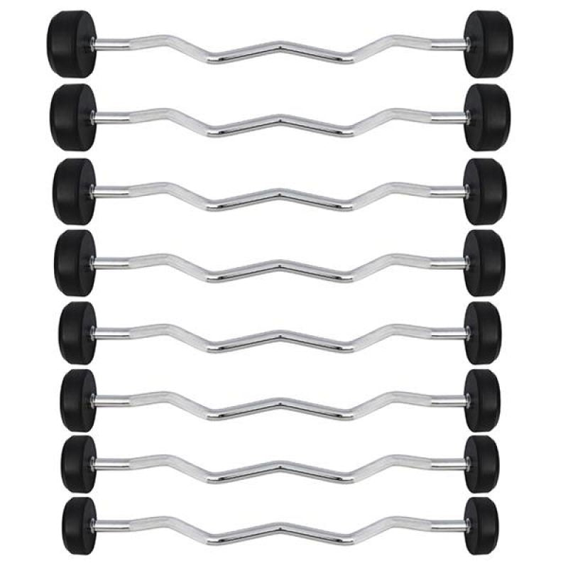 HMS Rubber-coated barbell/curl bar GSL-50 50 kg súlyzó 17-58-020