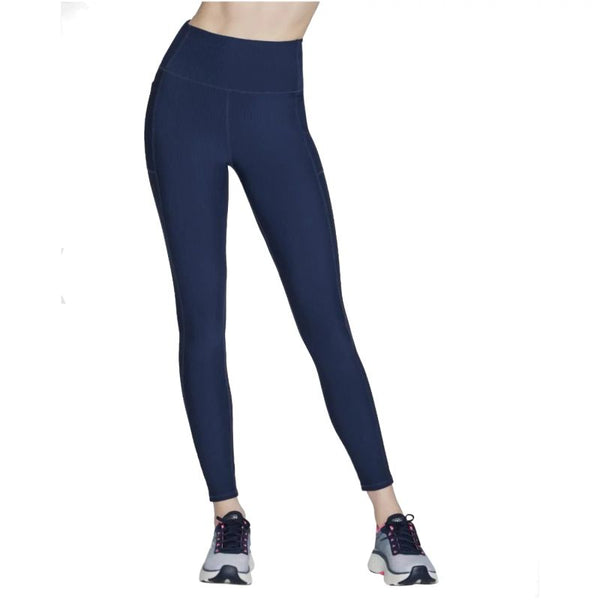 Skechers GO Flex Rib Fl HW Legging LG2-NVY Navy Blue L General
