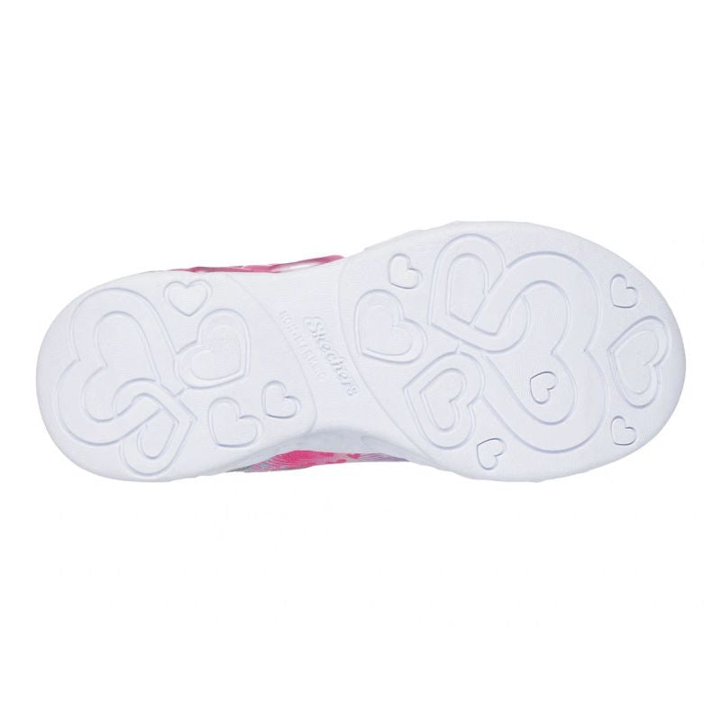 Skechers S-Lights Infinite Heart Lights-Heart Jewels 303261L-SMLT Silver/Multi szürke utcai cipő
