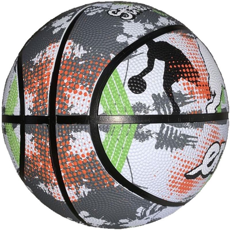 Enero Solid Basketball Size 7 Grey-White fehér labda