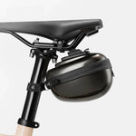 Rockbros Rigid Hard Shell Compact Saddle 0.4l - Purple czarny táska