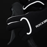 Rockbros full waterproof cycling gloves, size: S/M - black s || m kesztyű
