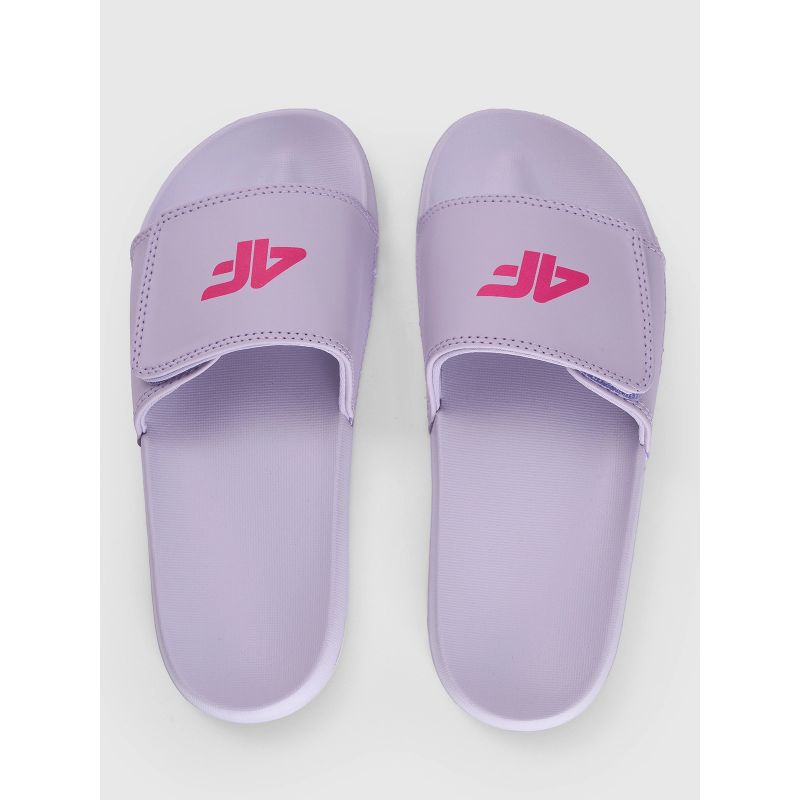 4F Girls' Velcro Flip-Flops papucs
