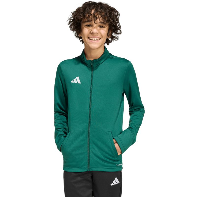 adidas Entrada 26 Track green kids' sweatshirt KE9837 104cm pulóver