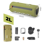 Rockbros AS-145 ROAD TO SKY handlebar bicycle bag, waterproof, 2 l - green zöld táska