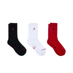AIR Jordan Everyday Cushioned Crew Men's Basketball Socks 6-Pack - fekete zokni